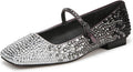 Franco Sarto Womens Tinsley Modern Mary Jane Flats for Women
