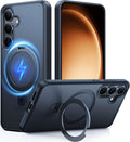 TORRAS Magnetic Stand Case for Samsung Galaxy S25 - Slim Shockproof