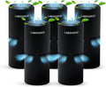 Small Ionic Air Purifier for Home & Bedroom - Silent HEPA Alternative