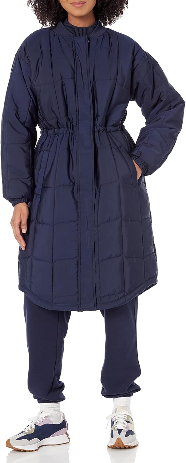 Oversized Quilted Coat for Women - Stylish and Warm Outerwear