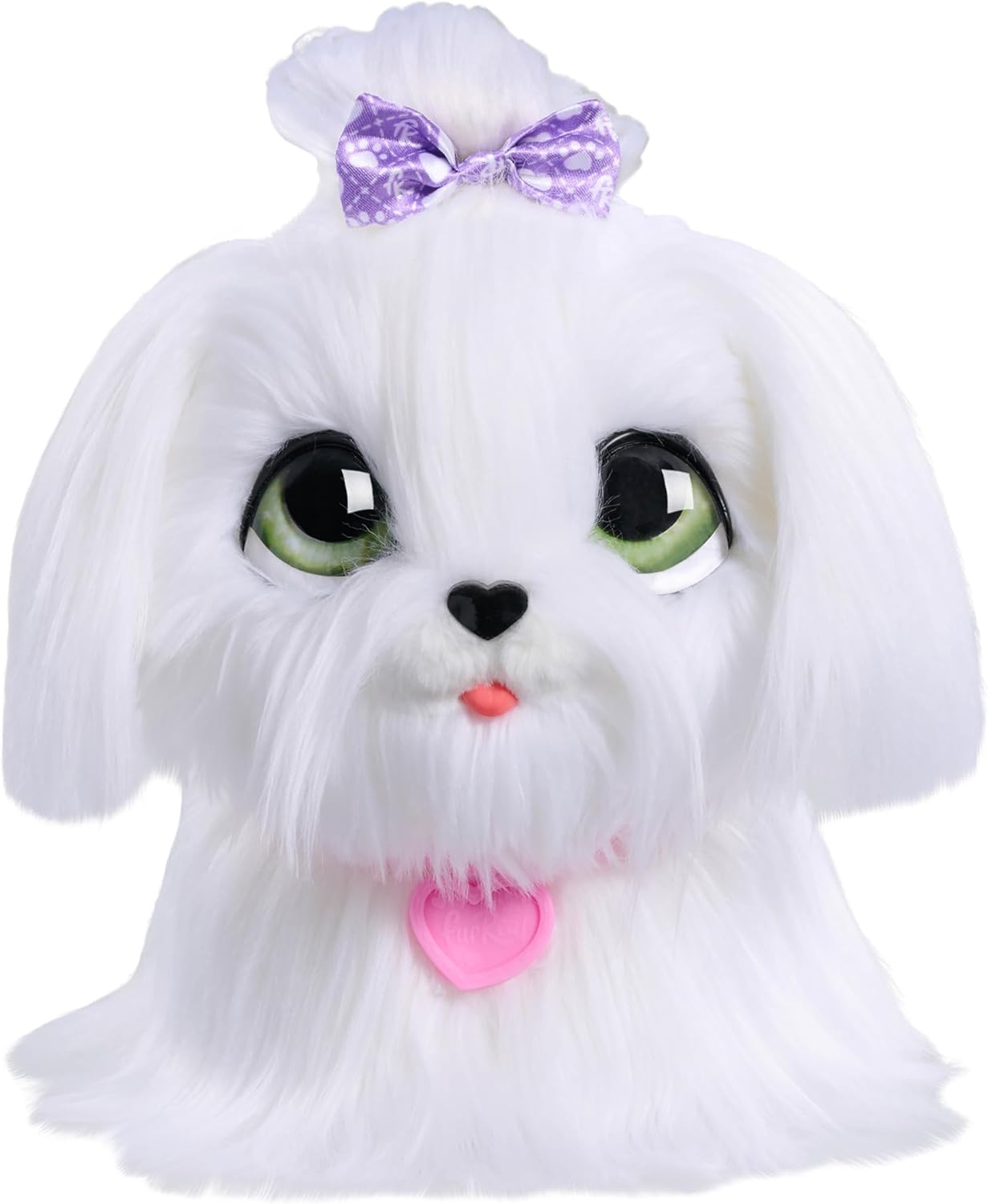 Interactive Maltese Plush Puppy - Realistic Walking Fun!