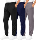 Boys Joggers 3 Pack - Comfortable Athletic Sweatpants for Kids tricot