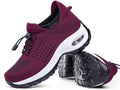 Women's Sock Sneakers Walking Shoes - Air Cushion Platform Loafers