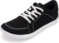 Men's Wide Canvas Minimalist Shoes - Zero Drop Comfort