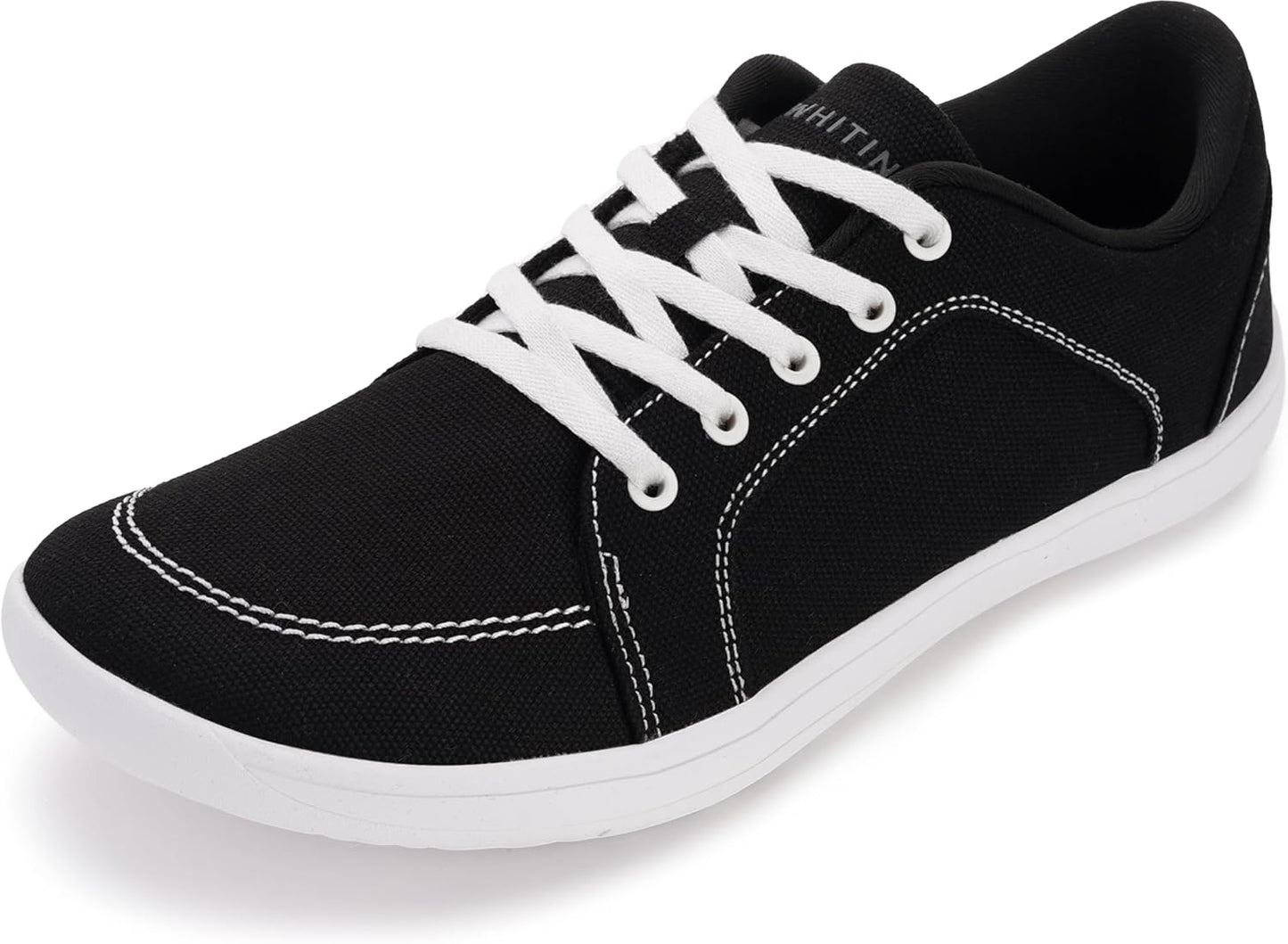 WHITIN Men's Wide Canvas Barefoot Shoes for Ultimate Comfort