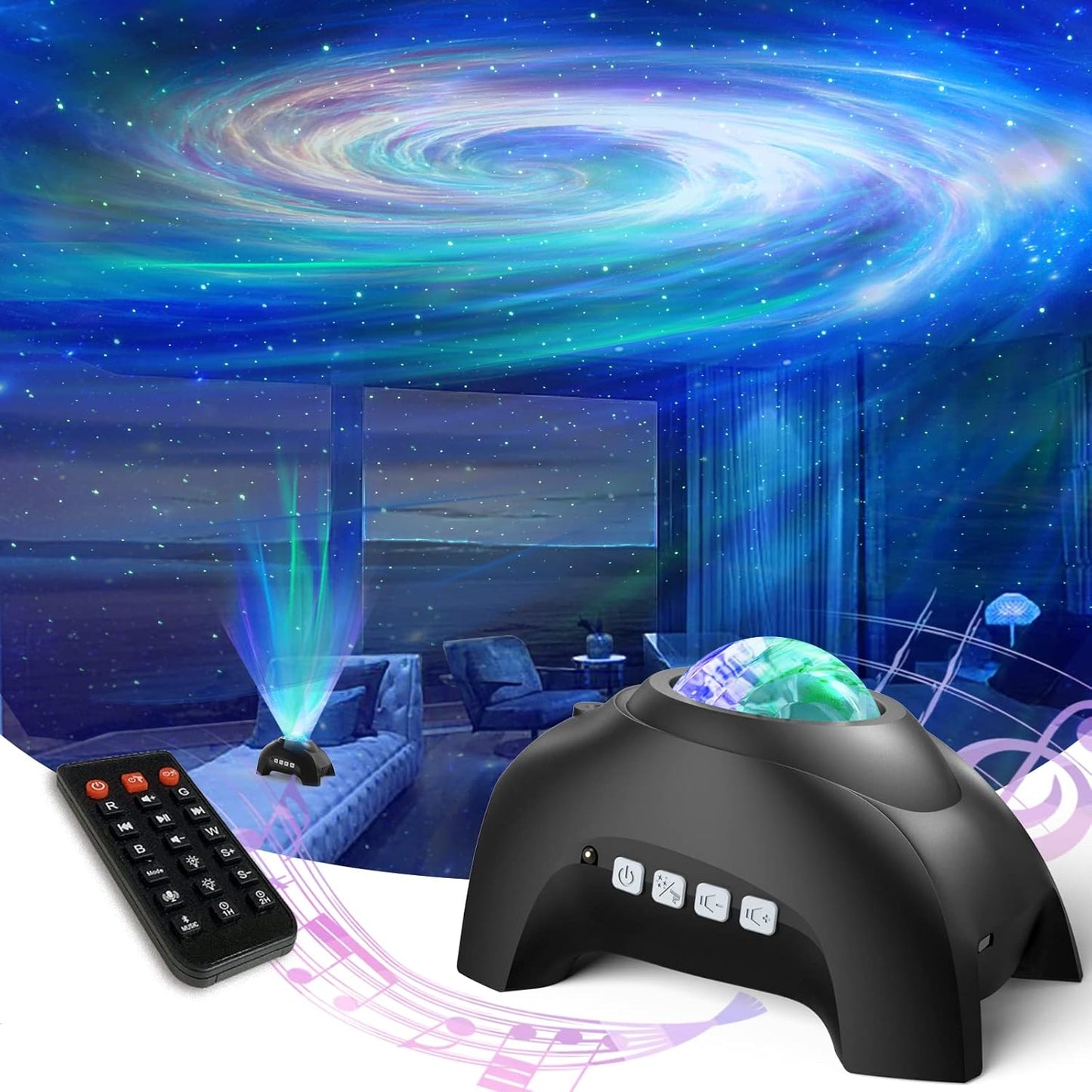 AIRIVO Star Projector: Galaxy Light Projector for Kids & Adults