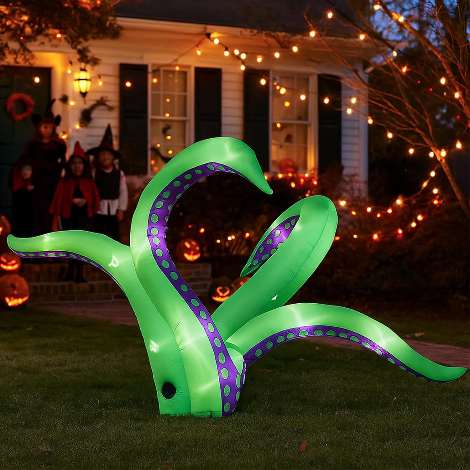 Outvita Halloween Inflatable Octopus Tentacles for Spooky Decor