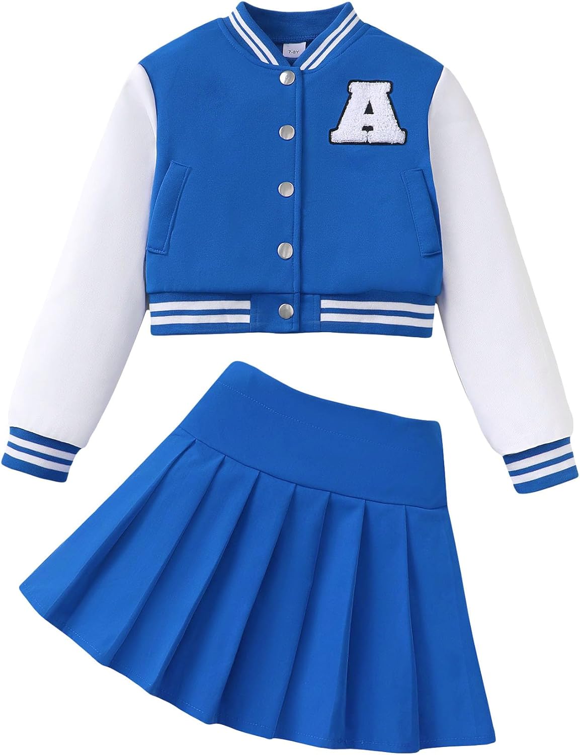Trendy Girls 2 Piece Outfits Skirt Set for Fall and Winter