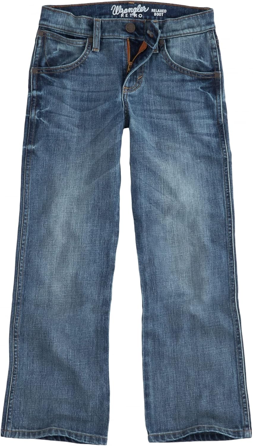 Wrangler Boy's Retro Falls City Jeans for Stylish Little Cowboys