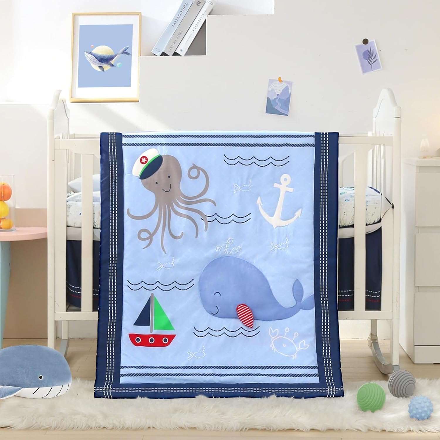 Wowelife Nautical Crib Bedding Sets for a Dreamy Nursery