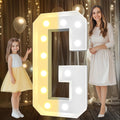 Pooqla 4 FT Marquee Light Up Letter G - Giant LED Mosaic Sign