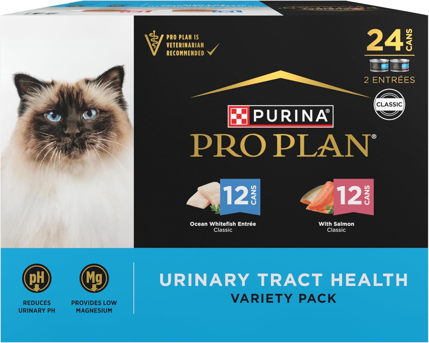 Purina Pro Plan Urinary Tract Health Pate Cat Food Variety Pack