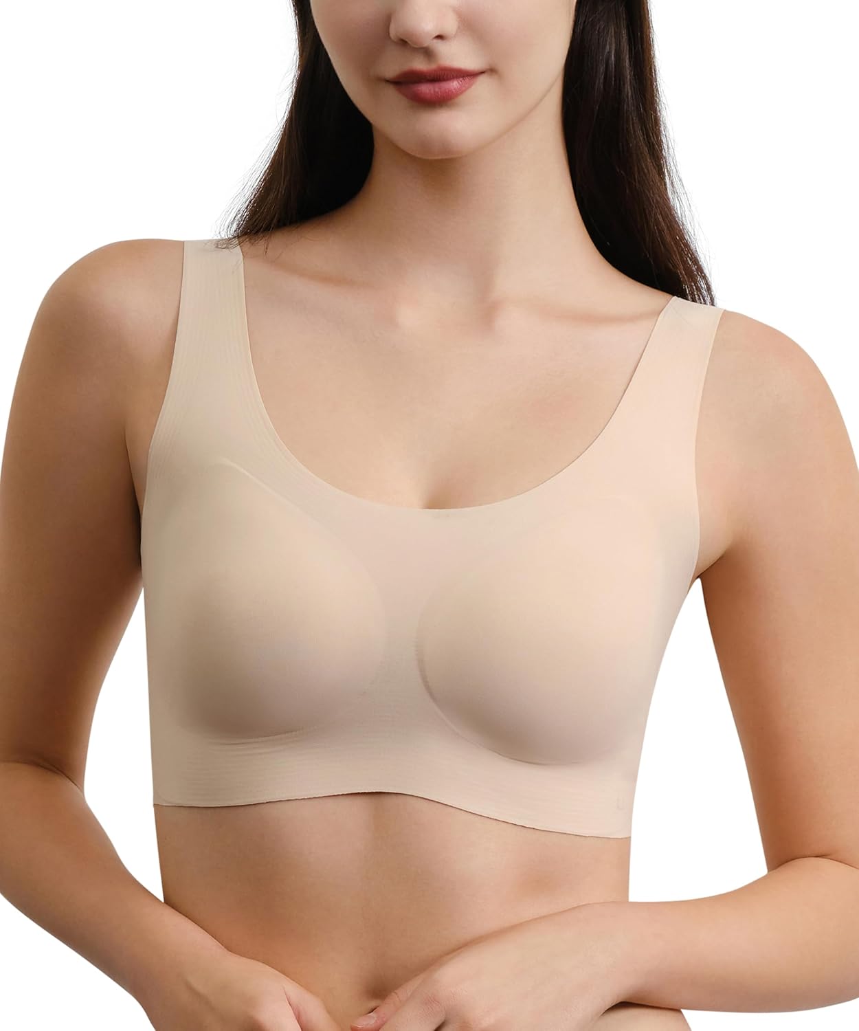 Seamless Bras for Women Full Coverage Wireless Bralette Comfort