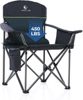 Oversized Folding Camping Chair 2 Pack - Heavy Duty High Back
