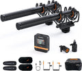 COMICA VM40 Dual-Channel Shotgun Microphone - Onboard 32GB, 32-bit