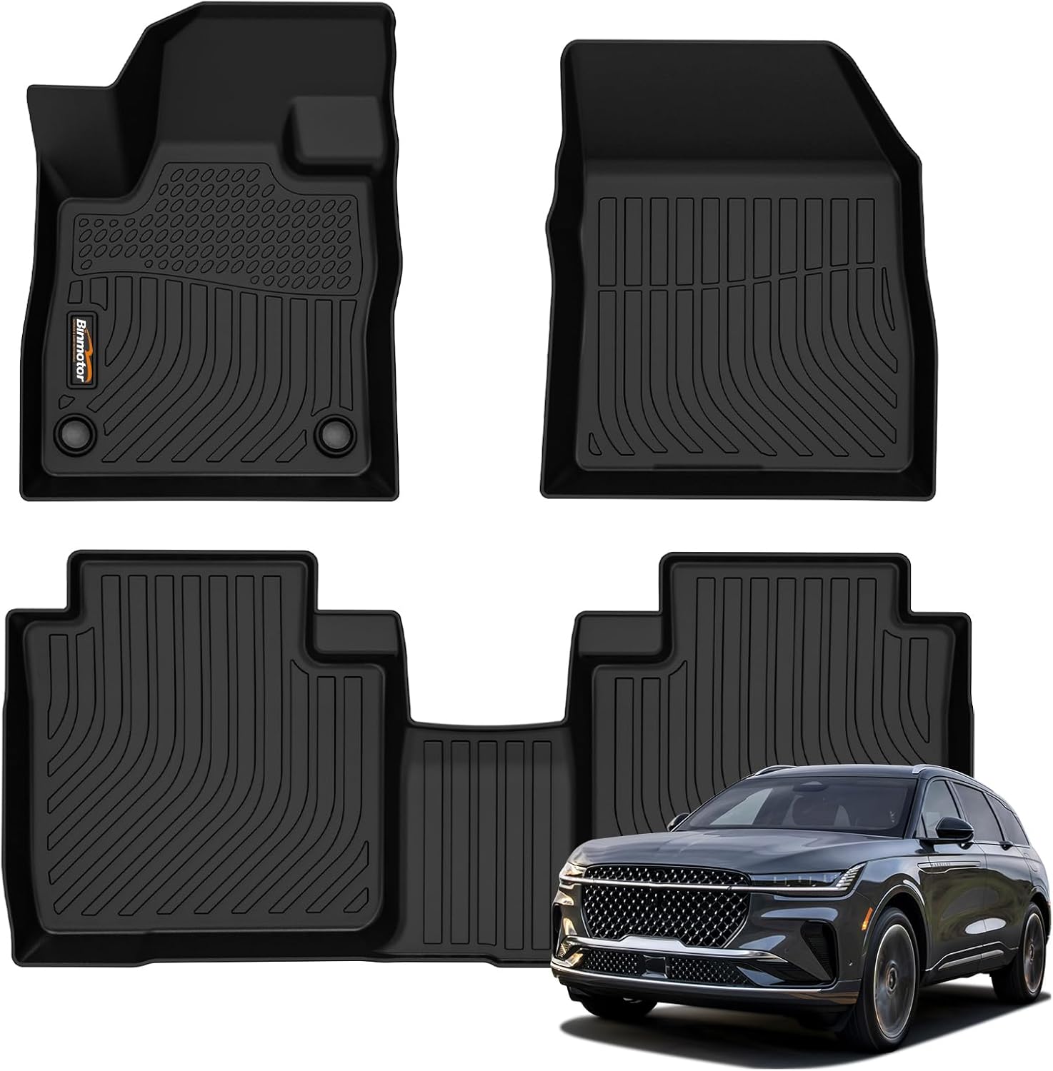 Custom Fit TPE Floor Mats for Lincoln Nautilus 2024 2025 2026