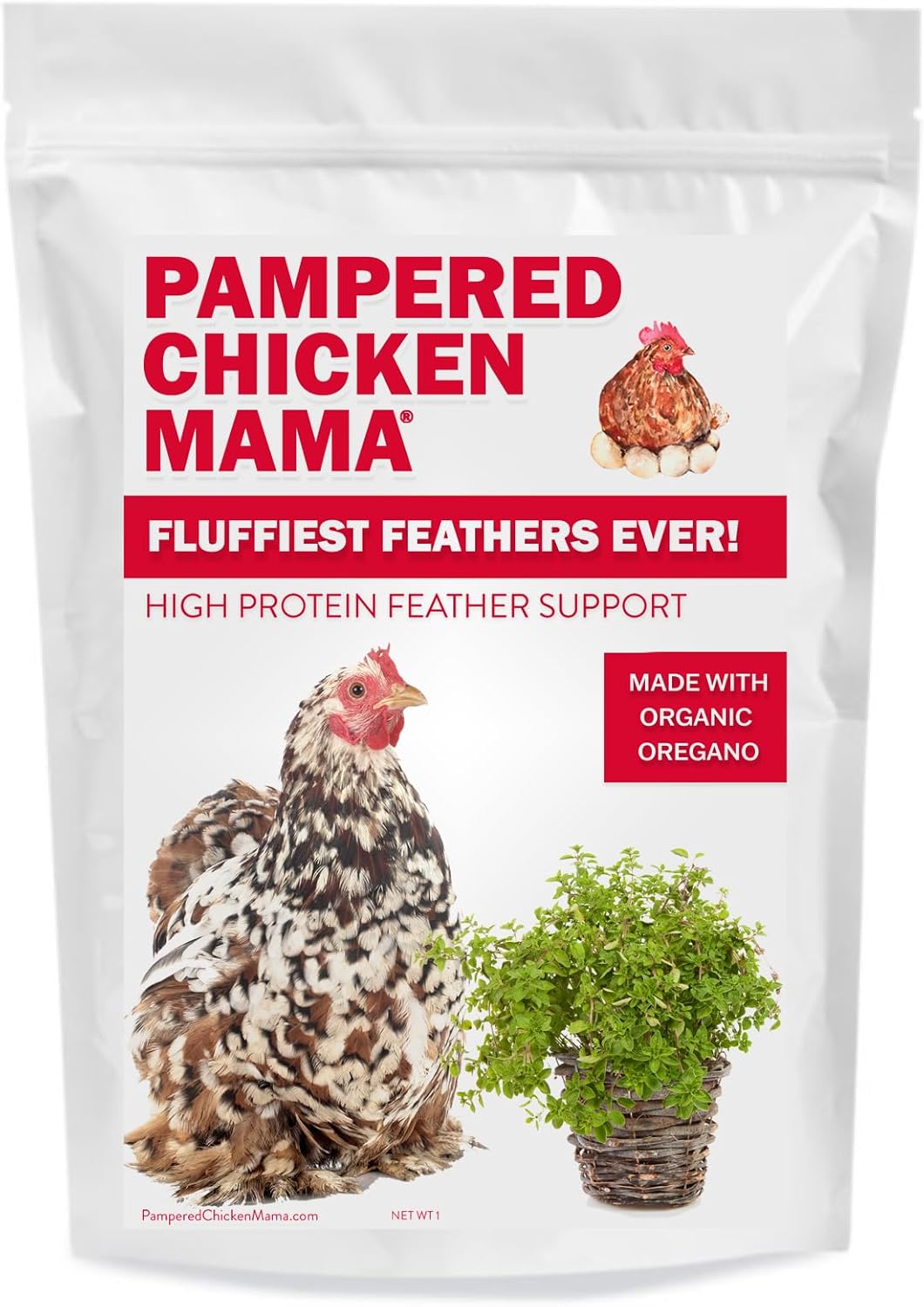 Pampered Chicken Mama Backyard Chicken Molting Supplement Review