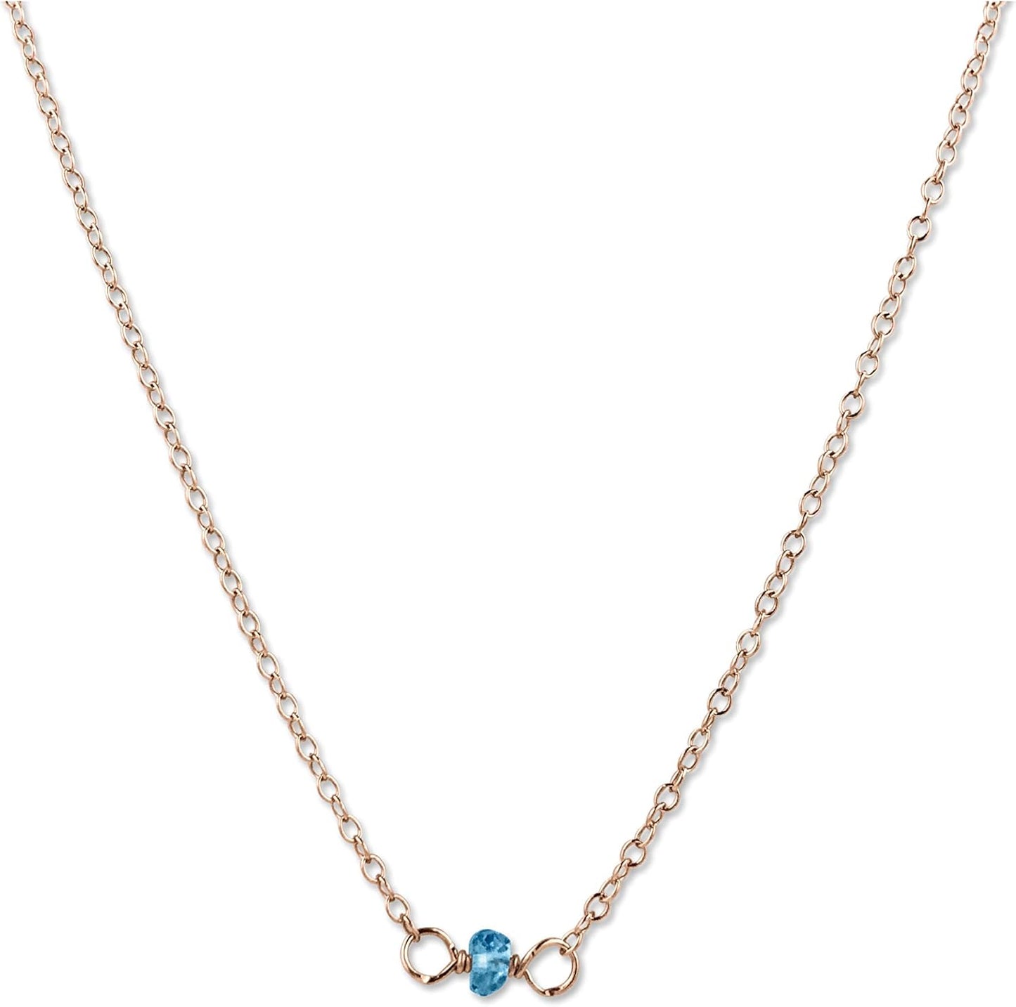 Birthstone Choker Necklace - Perfect Gift for Her and More