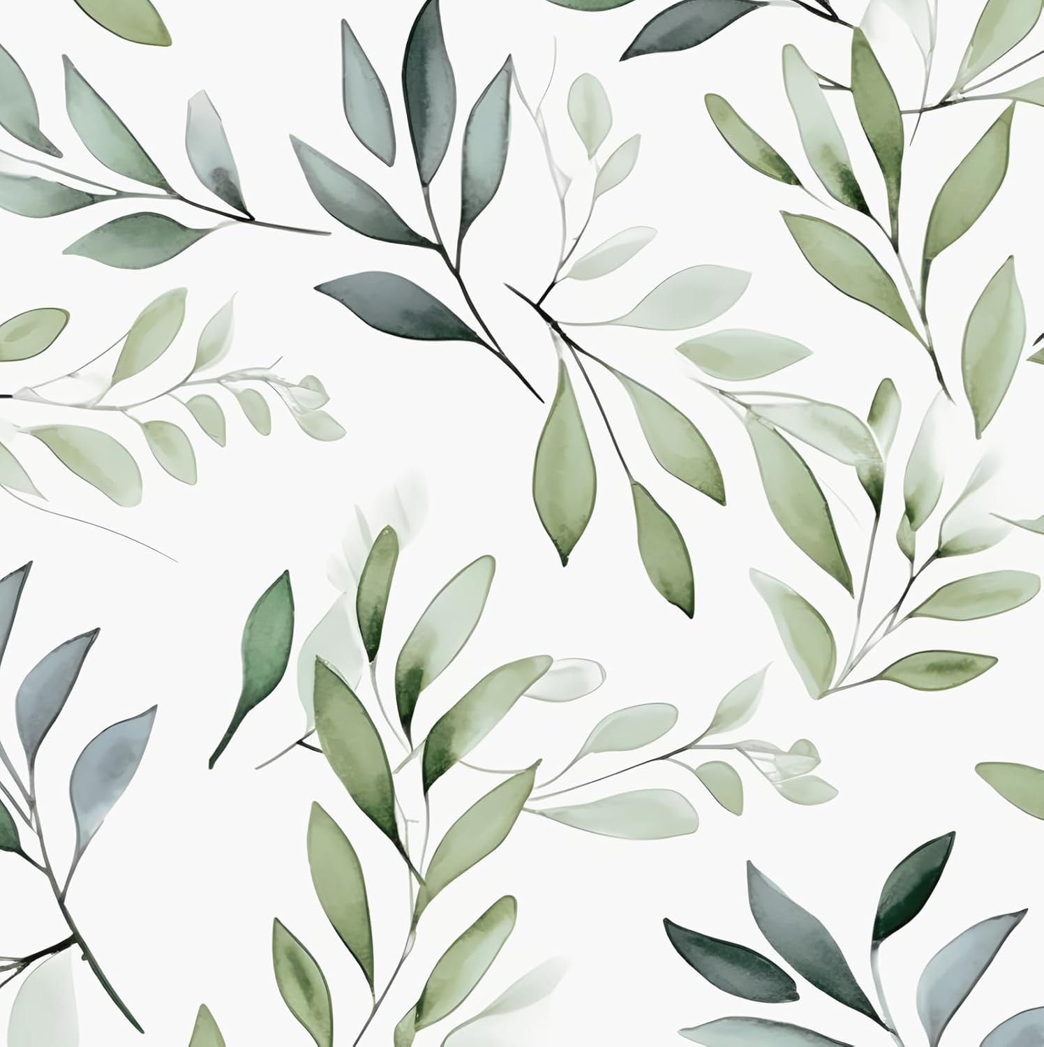 Danodoi Leaf Wallpaper Peel and Stick for Easy Home Decor