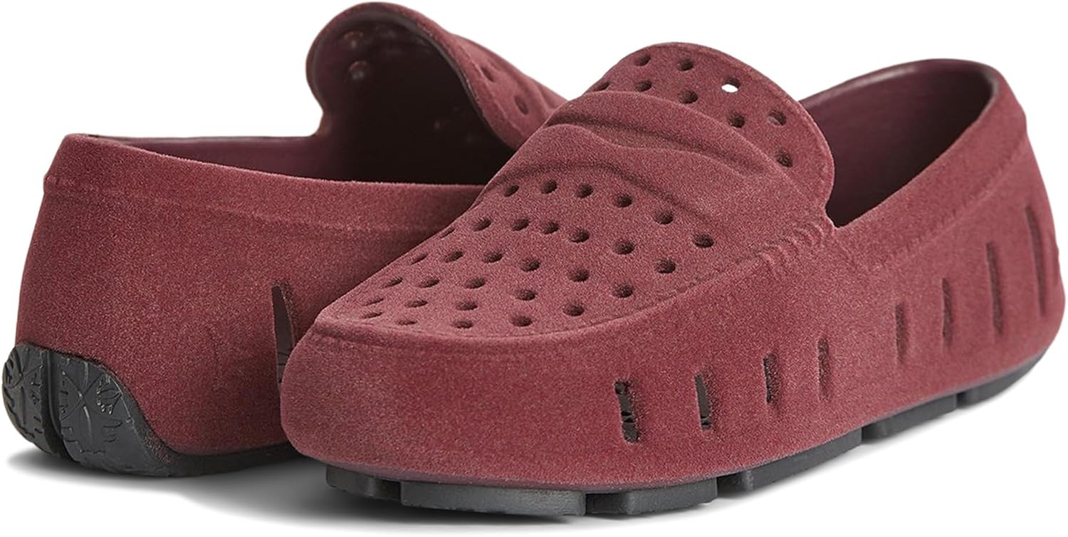 Floafers Prodigy Driver Faux Suede Loafer for Kids Comfort