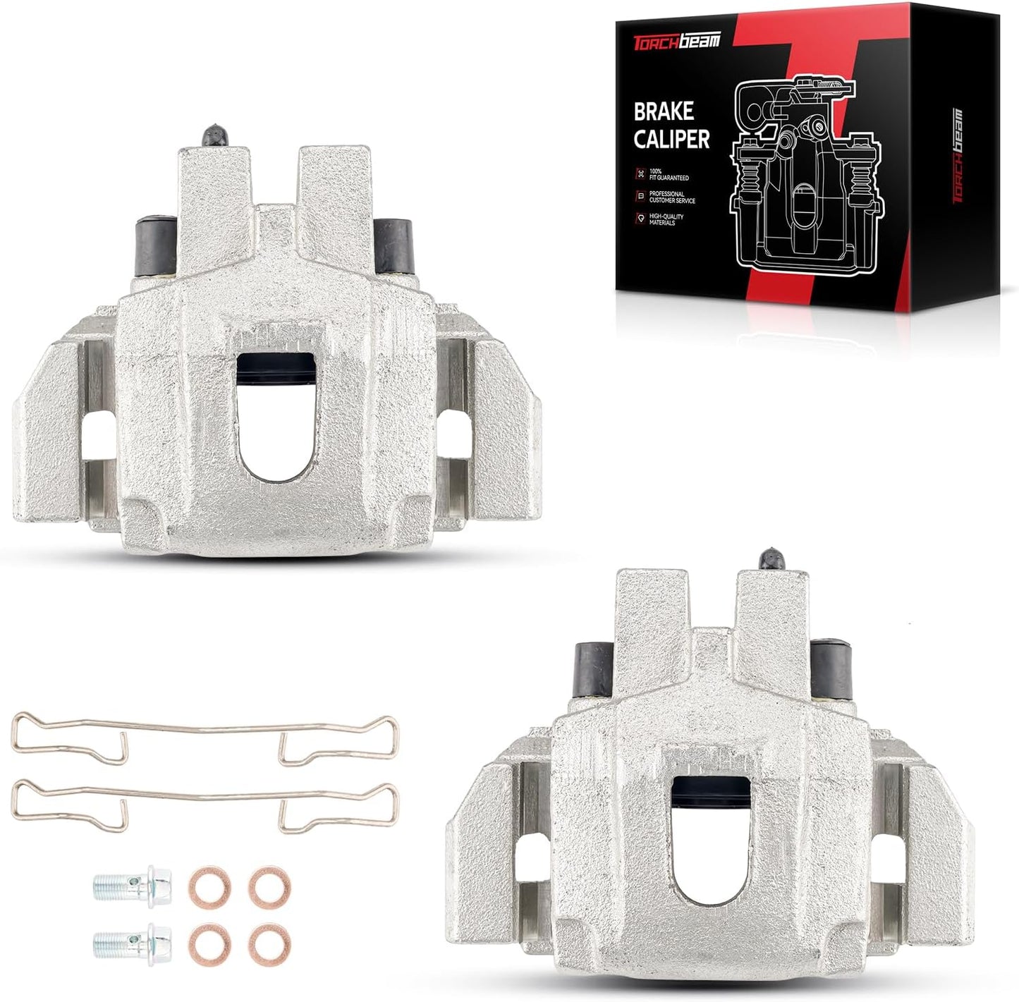 Torchbeam Rear Brake Calipers Set for Jeep 1999-2004 Models