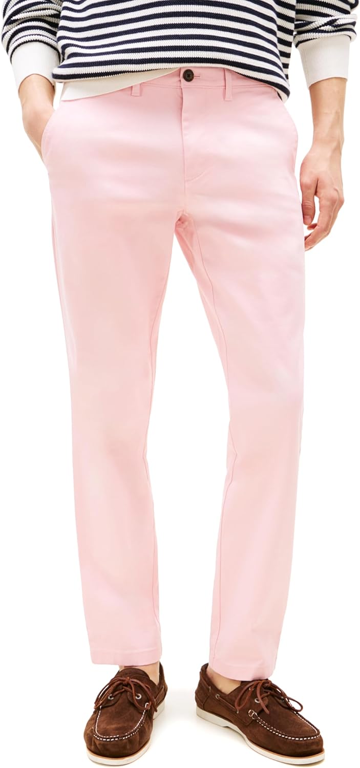 Tommy Hilfiger Men's Slim Fit Stretch Cotton Chino Pants