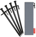 Unbreakable 8 Camping Stakes 4-Pack by BareFour