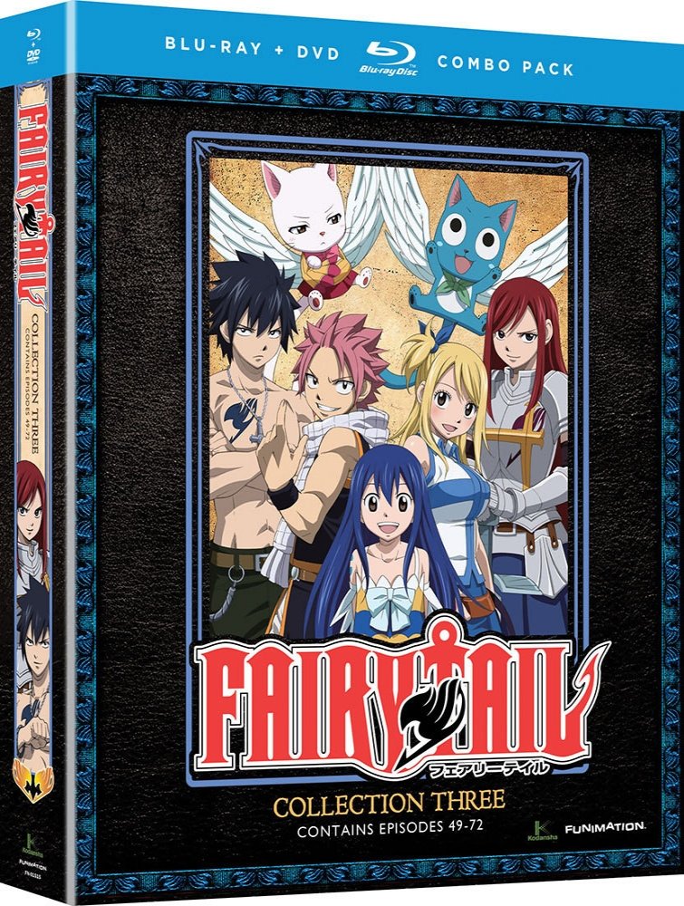 Fairy Tail Collection Three Blu-ray & DVD - Epic Adventure Awaits