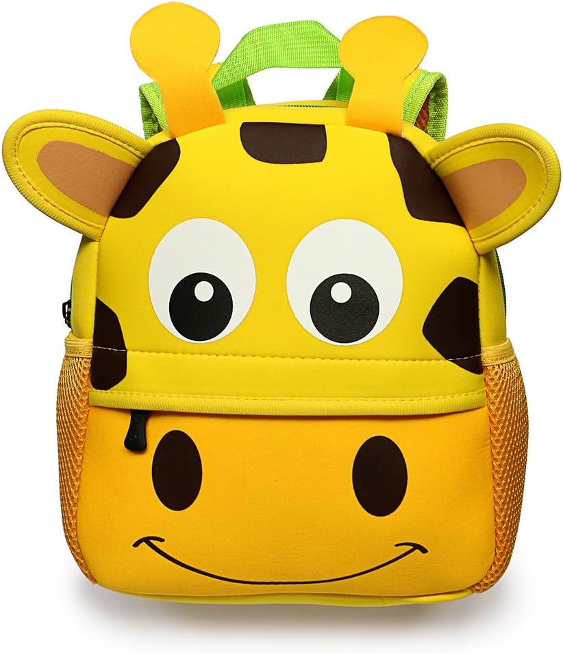 Cute Neoprene Giraffe Backpack for Little Kids by Hipiwe