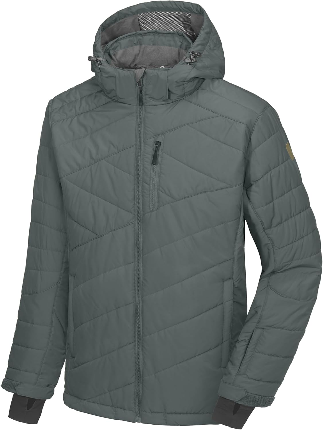 LDA Insulated Ski Jacket: Warm & Windproof!