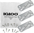 Igloo Cooler Set: Durable Stainless Steel Hinges