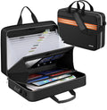 Accordion File Organizer with Lock and Fireproof Protection - Large 13