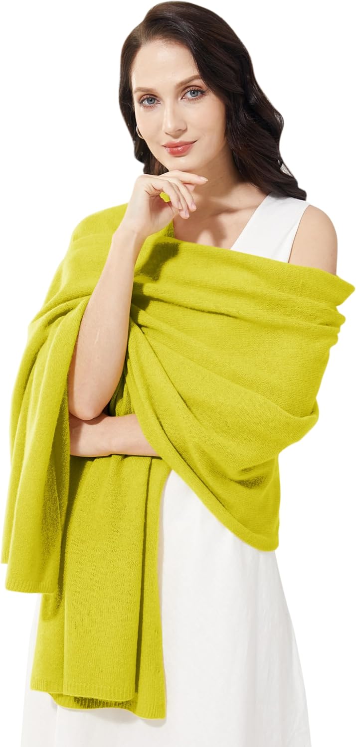 Soft Cashmere Blend Wrap Chic Scarf Stole for Women Travel