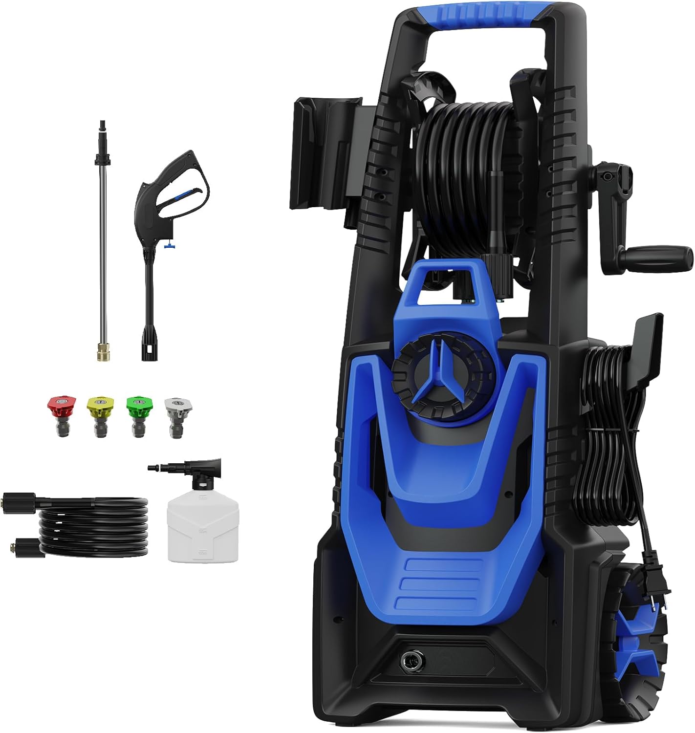 Powerful 5000PSI Pressure Washer with Foam Cannon for Cleaning