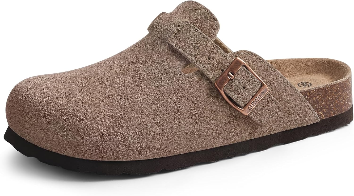 Genuine Suede Clogs for Women and Men with Arch Support