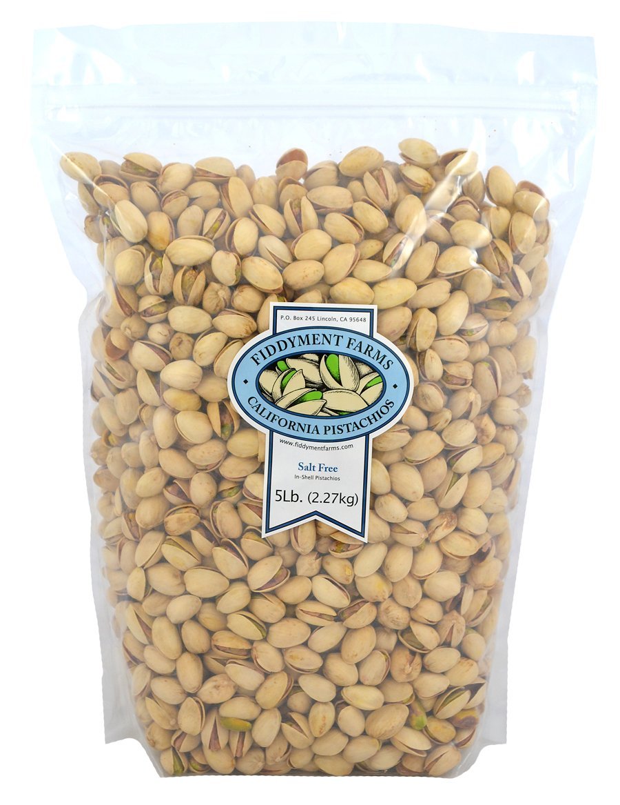 Gourmet Salt Free In-Shell Pistachios for Healthy Snacking