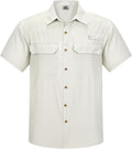 Men's Lightweight UPF 50 Fishing Shirt - Quick Dry Cooling Button-Down