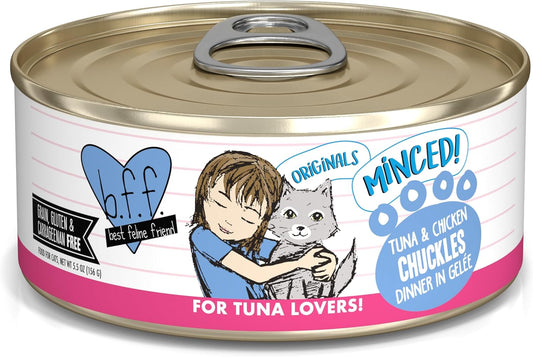 Weruva BFF Minced Natural Wet Cat Food for Picky Eaters