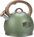 Tea Kettle Stovetop 2.7 Quart Whistling Teapot - Large Capacity
