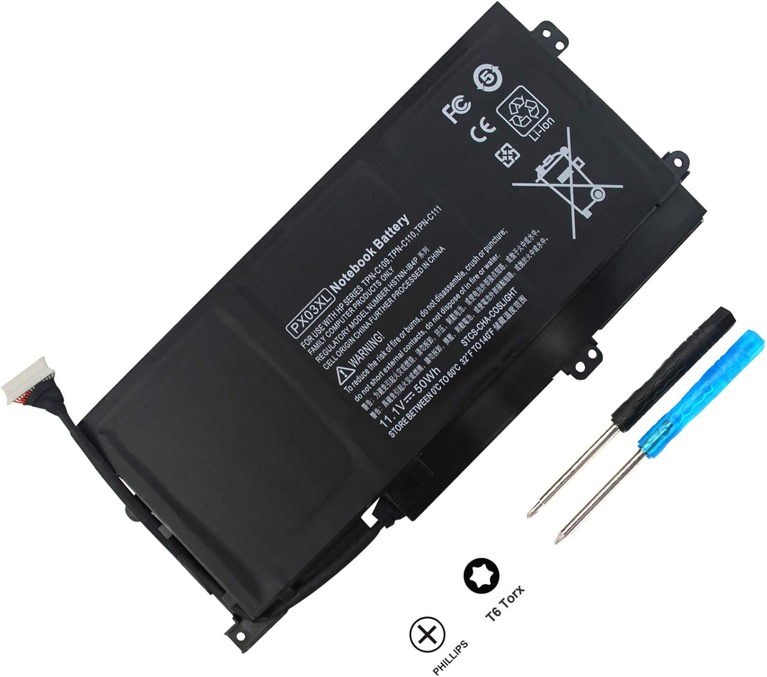 PX03XL Notebook Battery for HP Envy 14 Touchsmart Series
