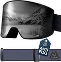 VOZAPOW Anti-Fog Magnetic Snow Goggles