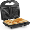 Elite Gourmet 2-Slice Sandwich Maker | Non-Stick Surface for Perfect Paninis