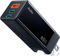Ruko 65W GaN Fast Charger - 3-Port Powerhouse