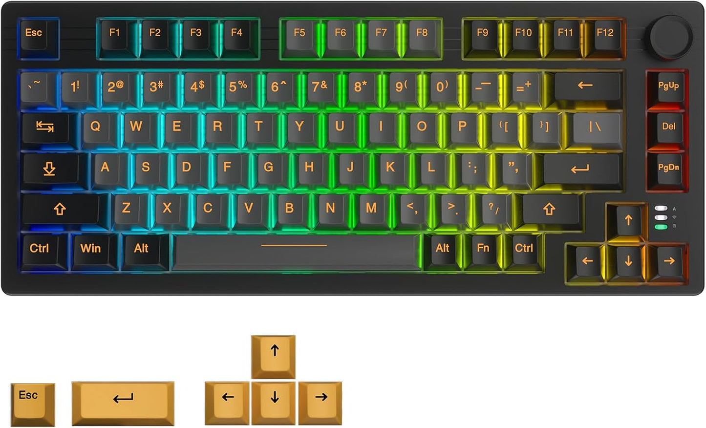 DAREU EK75PRO: RGB Hot-Swappable Mechanical Keyboard