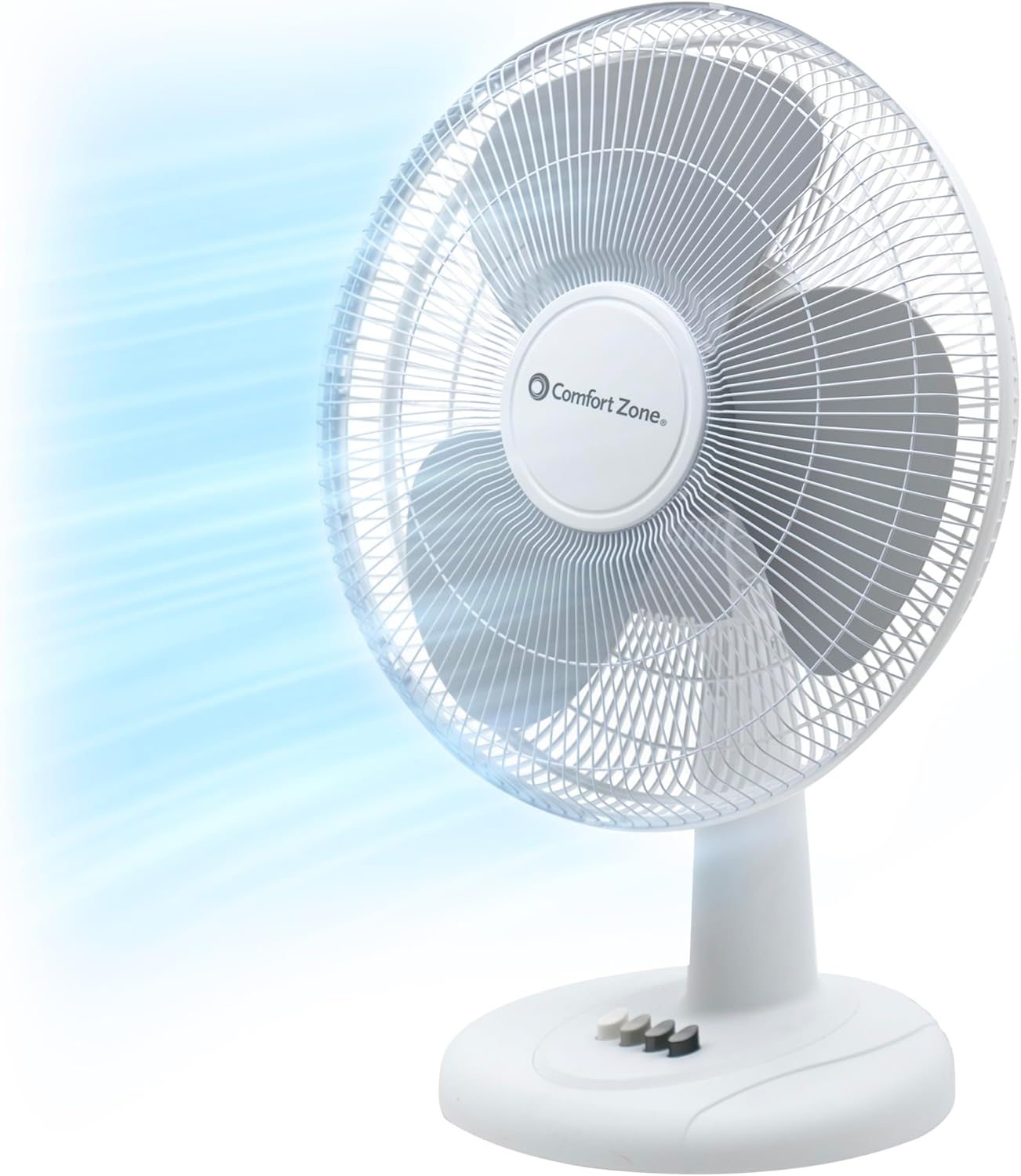 Quiet 12 Oscillating Fan - Bedroom Bliss