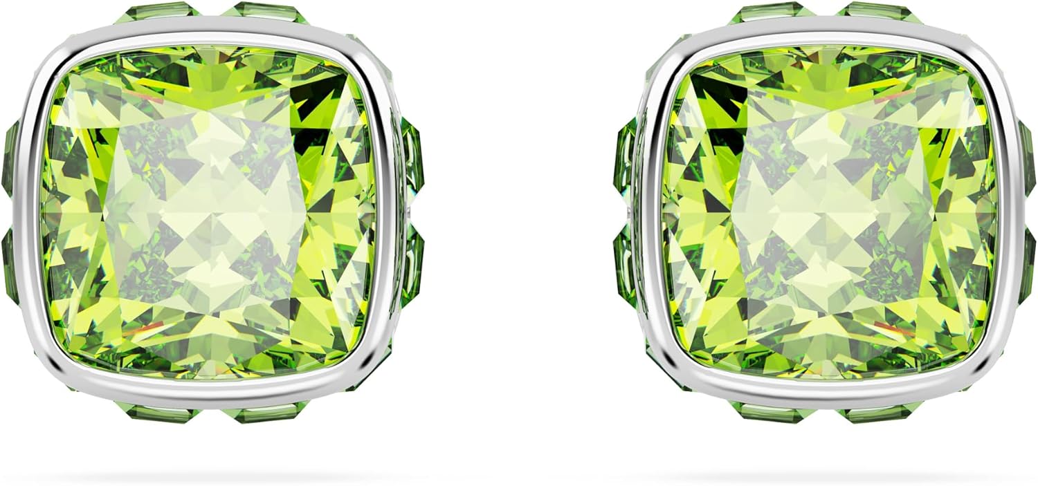Swarovski Crystal Chroma Jewelry Collection: Heart Shaped Earrings