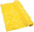 Yellow Floral Sheeting Backdrop 15 ft x 3 ft - Elegant Event Backdrop
