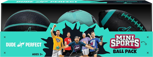 Dude Perfect Mini Sports Balls Set - Endless Fun Indoors & Outdoors