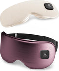 Heated Eye Mask Cordless for Dry Eyes and Sleep Relief - Washable