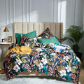 mixinni Twin XL Comforter Set - Vibrant Botanical Floral Design